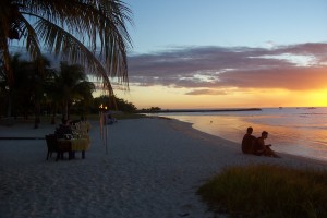 Aruba at sunset